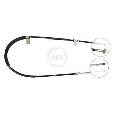 Cable de accionamiento, freno de estacionamiento A.B.S. K19677 Moderno